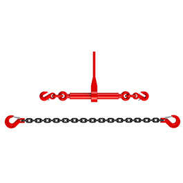 DIN EN 12195-3 Grade 80 Two Part Chain Lashing System